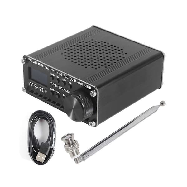Si4732 -20+ ATS20 Bærbar Kortbølgeradio Mottaker DSP SDR Mottaker FM AM (MW SW) og SSB (LSB USB)