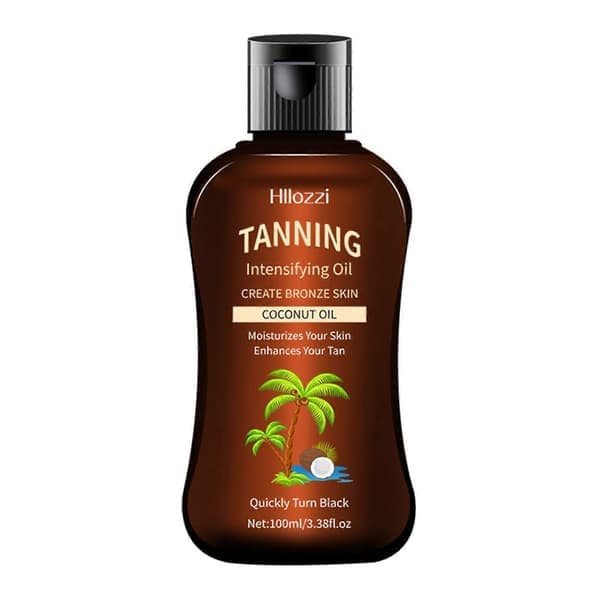 100 ml tropisk kokosnøtt sololje, middels dyp bronseolje for strandferie