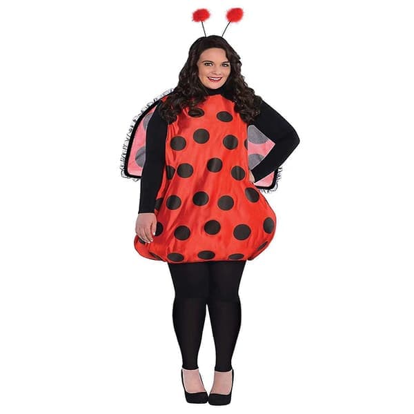 Voksen Humle Dyrekostyme Fest Cosplay Karnevalskostyme Sett Unisex Rød