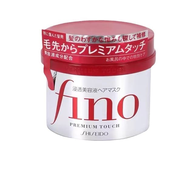 Fino Premium Nourishing Hair Mask 240ml, en dypt reparerende og fuktighetsgivende hårpleieprodukt.