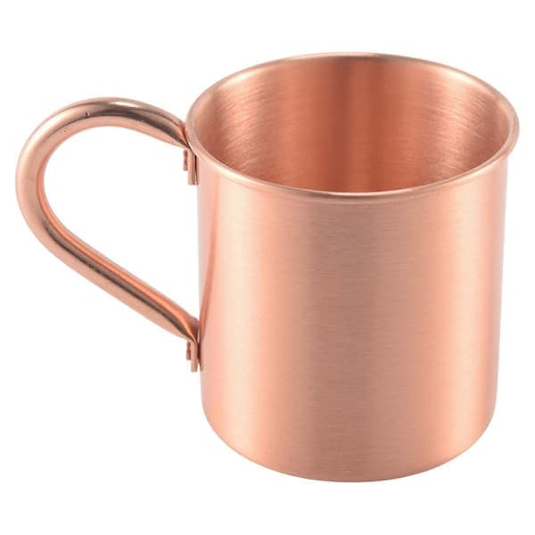 Ren Kobberkrus Solid Glatt Uten Innvendig Fôr For Cocktail Kaffe Øl Melk Vann Kopp Hjem Bar