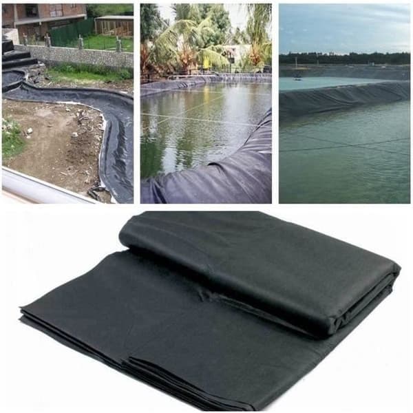 Damfolie - 5X4M - Tykkelse 0,12mm - PVC Vanntett Membran Reservoar Dam Fiskeoppdrett Wir7