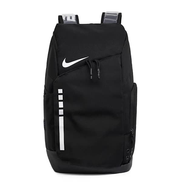 NIKES NIKES stor ryggsekk basketball elite luftpute ryggsekk reiseveske trening fritid sportsbag fitness svart rose rød Svart og hvit