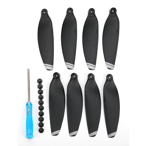 2 par RC Drone 4726F Propellere Erstatning Støyreduksjon Passer for DJI Mavic Mini (Hvit Svart)