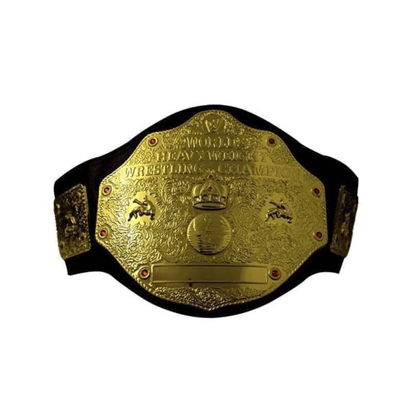 WWE Championship-belte, metallisk, O