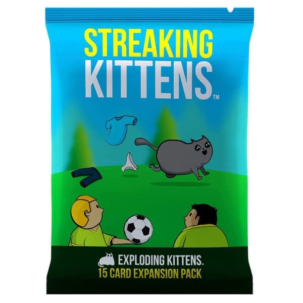 Eksploderende Kattunger Kattekort - Stripete Kattunger - Brettspillkort