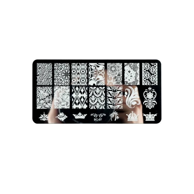 Negledekorasjoner - stempling - kule motiver