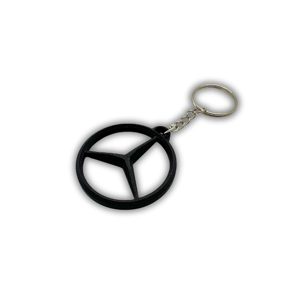 Nøkkelring emblem 45 mm tilbehør til Mercedes Benz