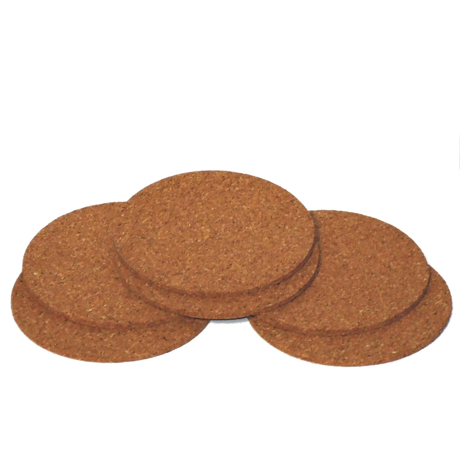 Korkbrikker - 9 cm - 6-pakning