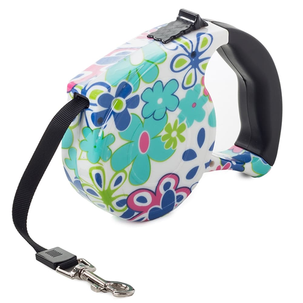 Rullebånd / Hundebånd - 5m - 15kg - MultiColor