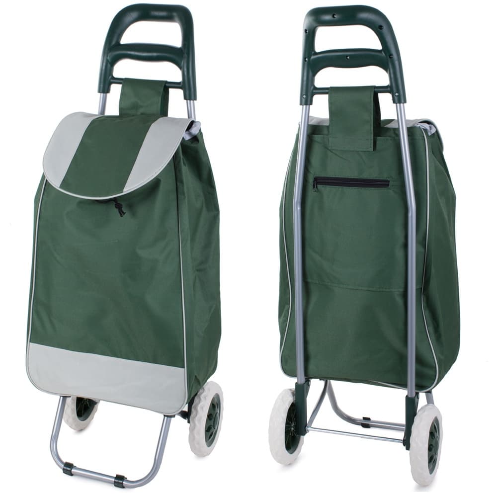 Handlevogn / Trillebag – Rulleveske - Green