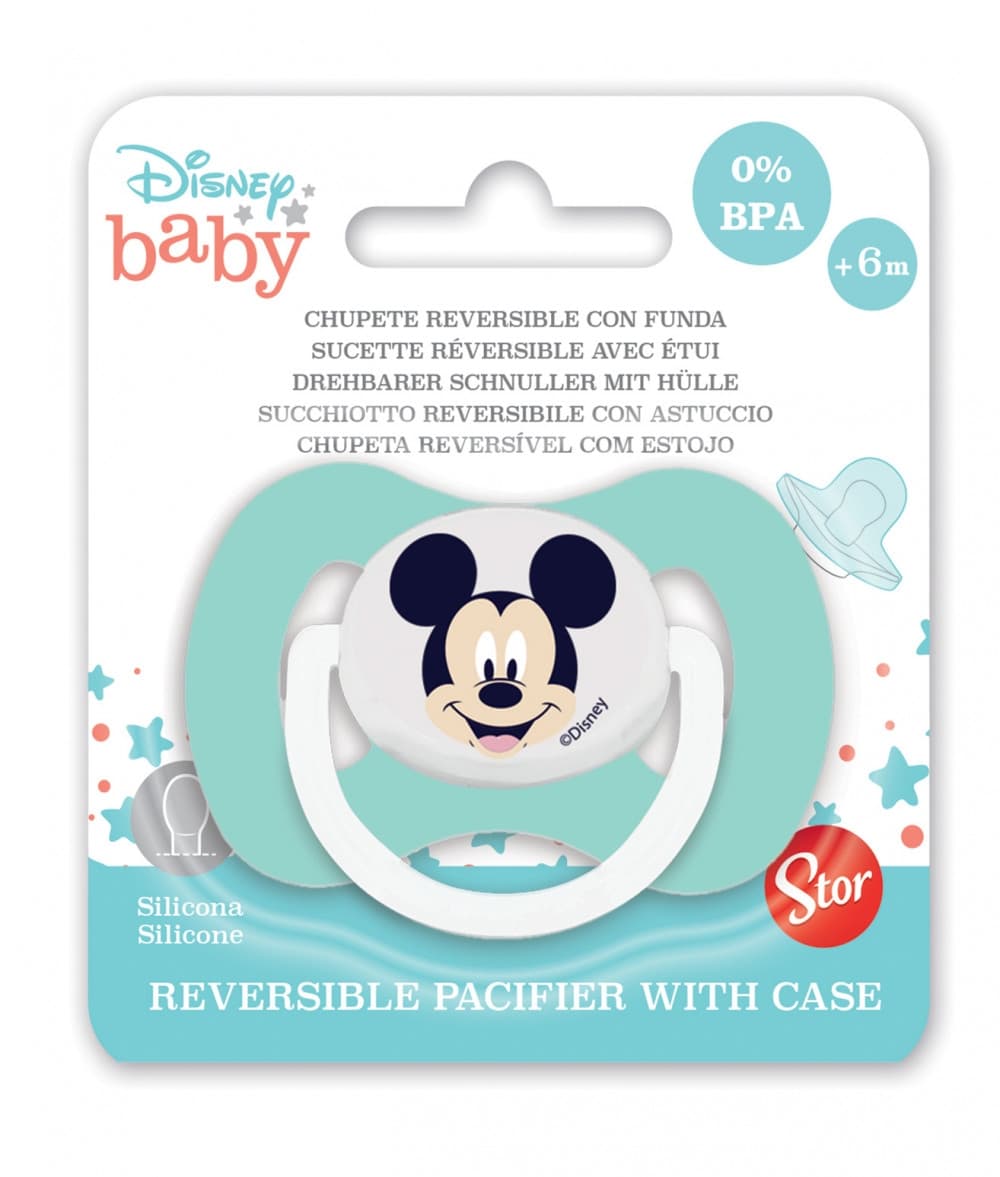 Disney Mickey smokk med etui, tosidig for spedbarn