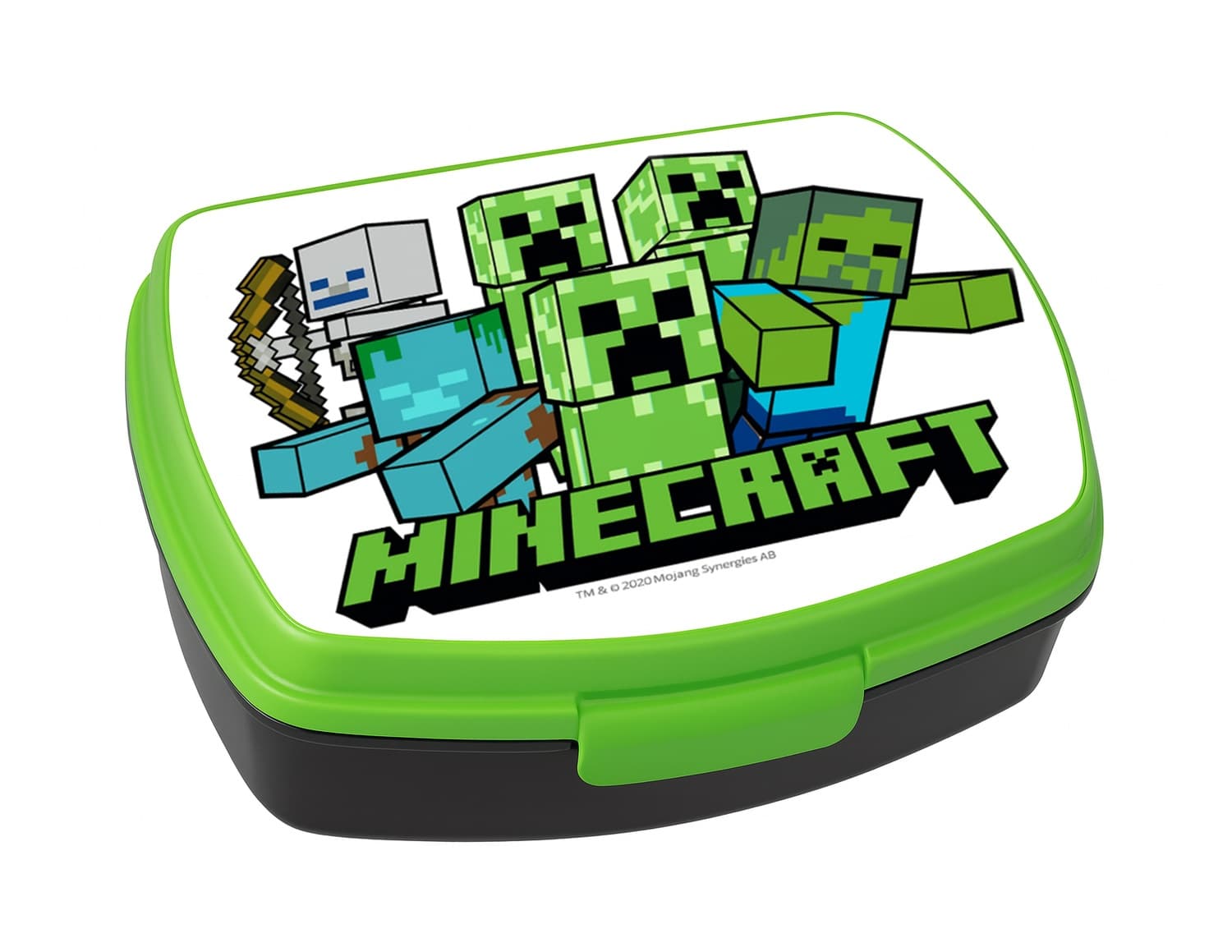 Minecraft Smørbrødboks / Matboks - Creeper & Mobs