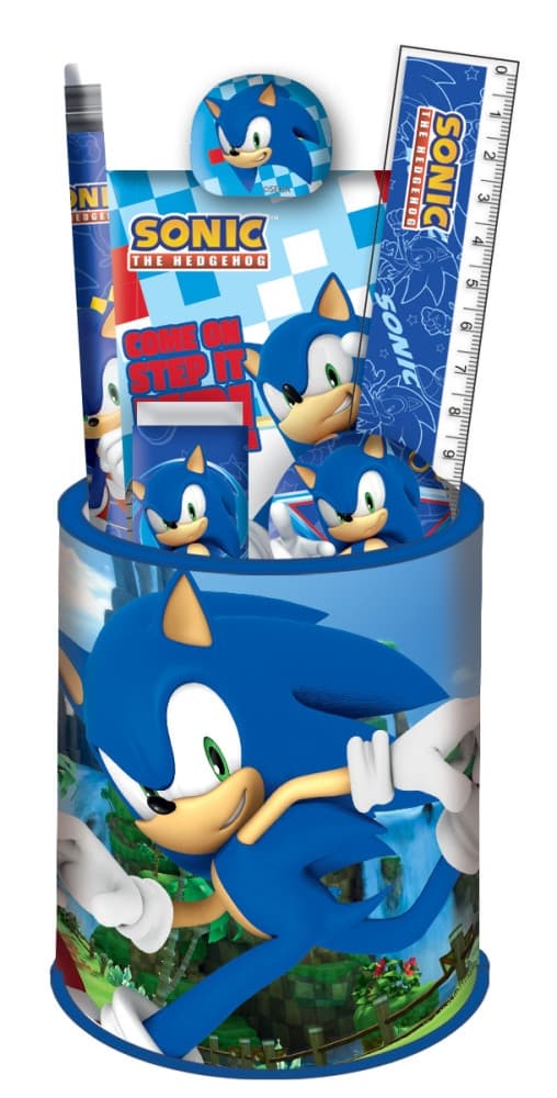 Sonic the Hedgehog Skrivesett – 7 deler