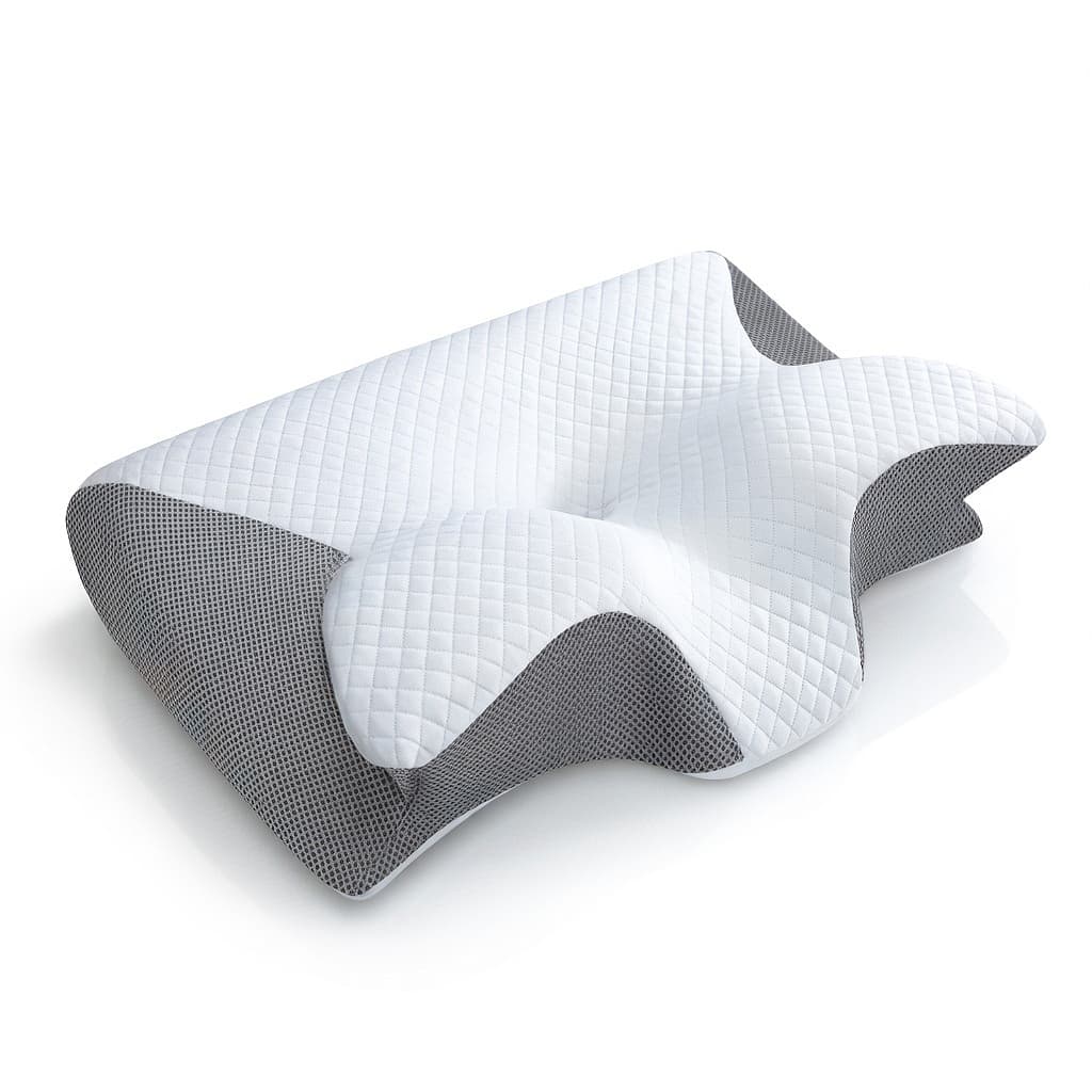 Ortopedisk Pute / Memory Foam Hodepute - Pustende & Lindrer Nakkesmerter - 1-pack