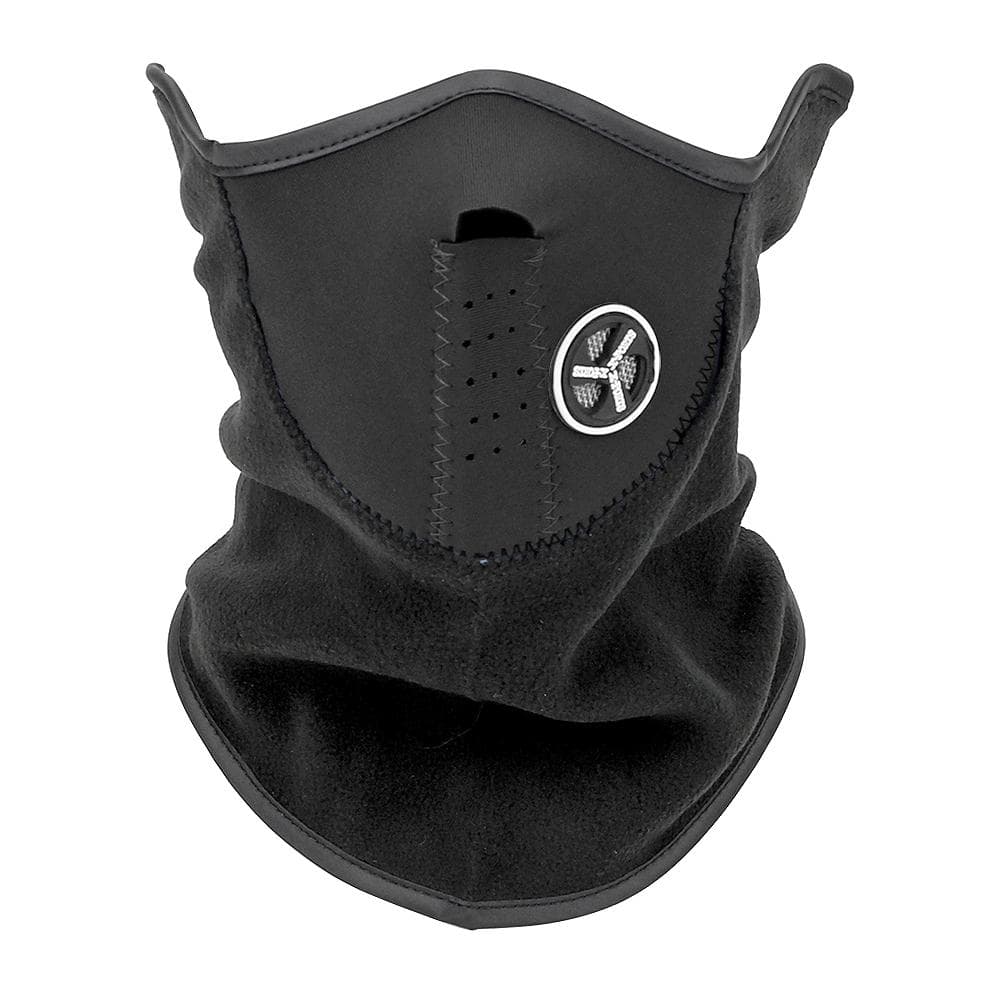Ansiktsmaske med Ventil / Skimaske / MC-maske - Neopren