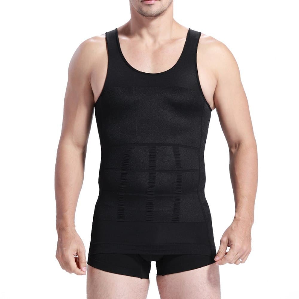 Formende Tanktopp for Menn - Korrektiv - XL (Svart)