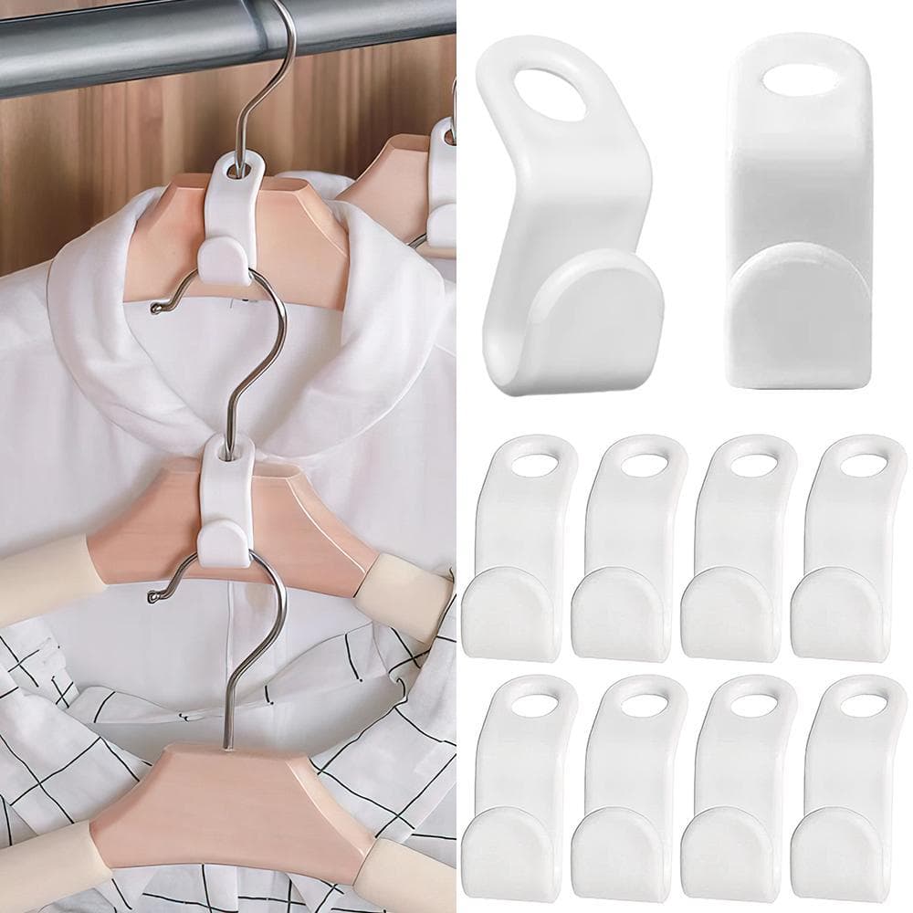 50-Pak - Klesstativ / Krok for kleshenger - Spar plass - 50-pack