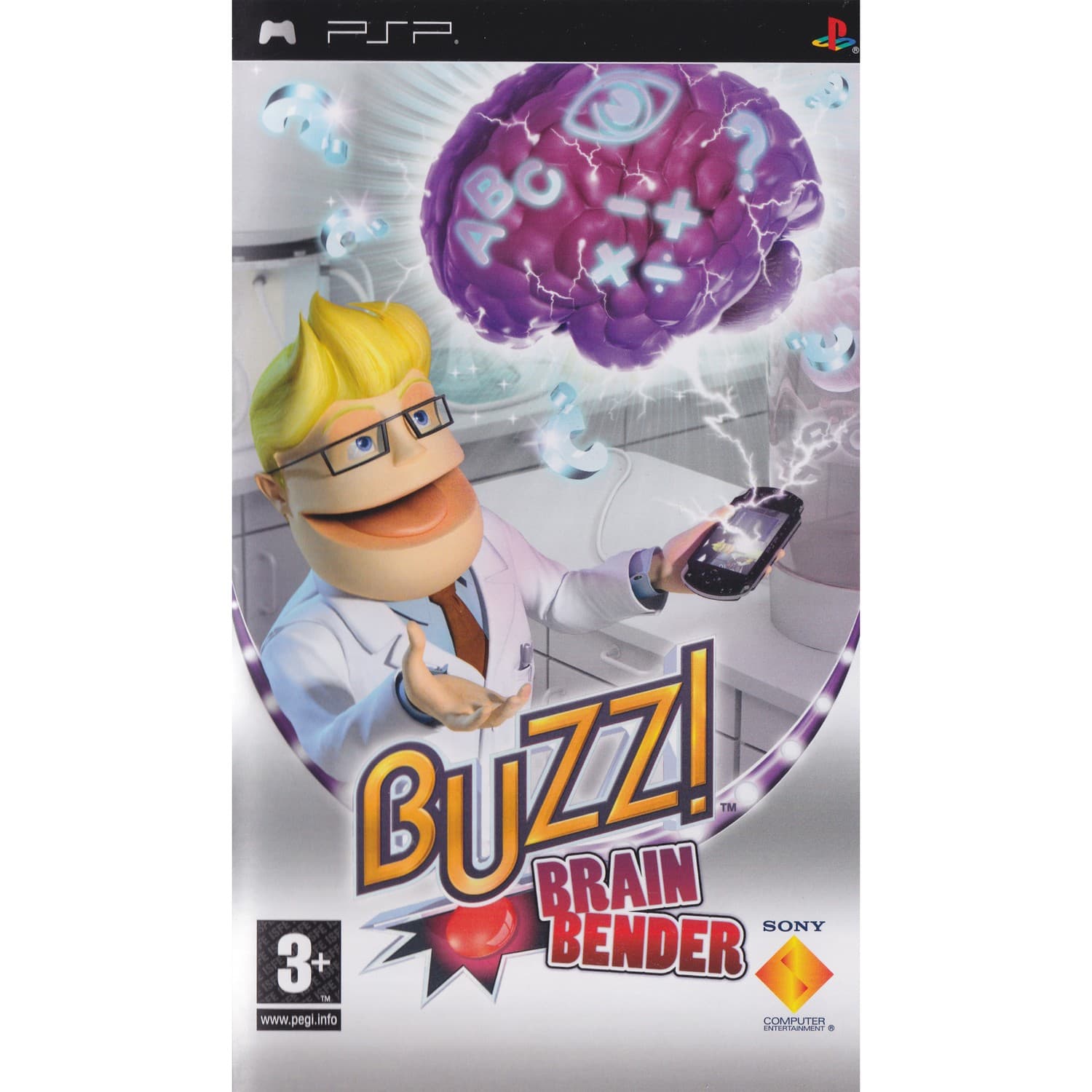 Buzz Brain Bender Playstation Portable PSP Nordic (Brukt)