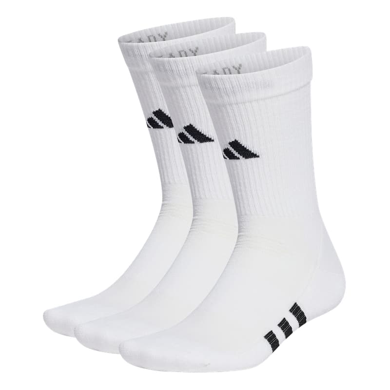 Adidas Performance Cush CREW 3-pack White
