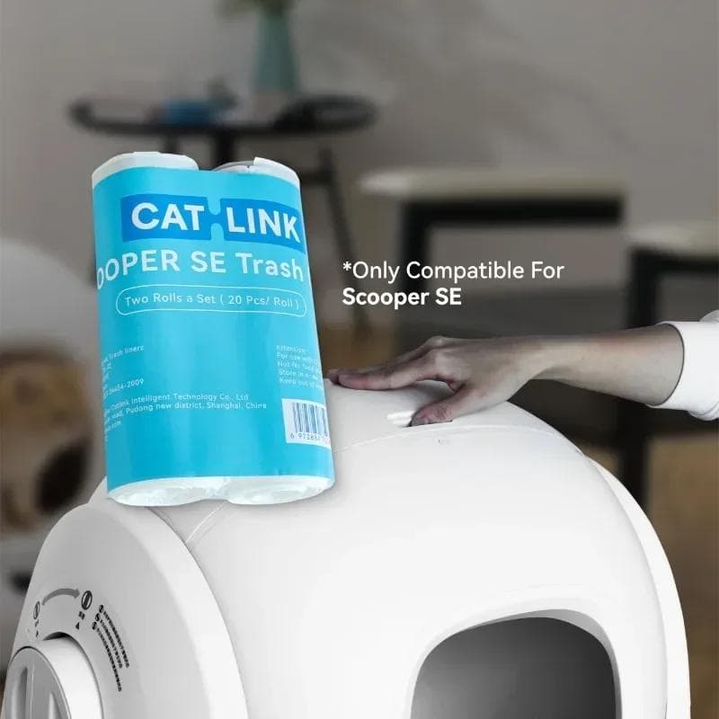 Original CATLINK Søppelpose Kun For SCOOPER-SE Kattedo, Ikke Egnet For Young eller Luxury Pro
