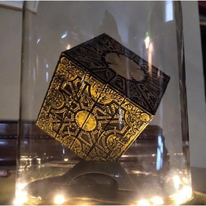 1:1 Hellraiser Puslesboks Avtakbar Lament Skrekk Terror Filmserie Hellraiser Kube Roterbar Puslespill Leke Boks Julegave
