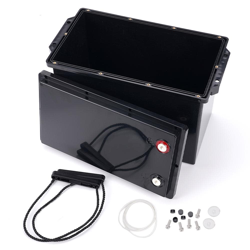 230AH 280AH for 4S Batterilagringsbokser 12V Solceller Kasse Bobil Yacht DIY Bærbar Batterilagring Plast Litiumbatteri
