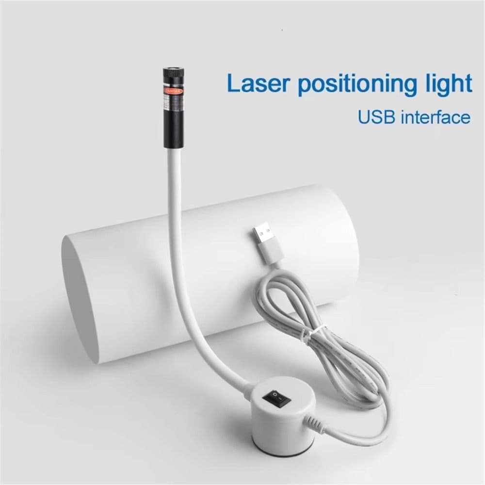 Rødt Laser Lys til Symaskin 5MW/100MW Syposisjoneringslys Kutterbord