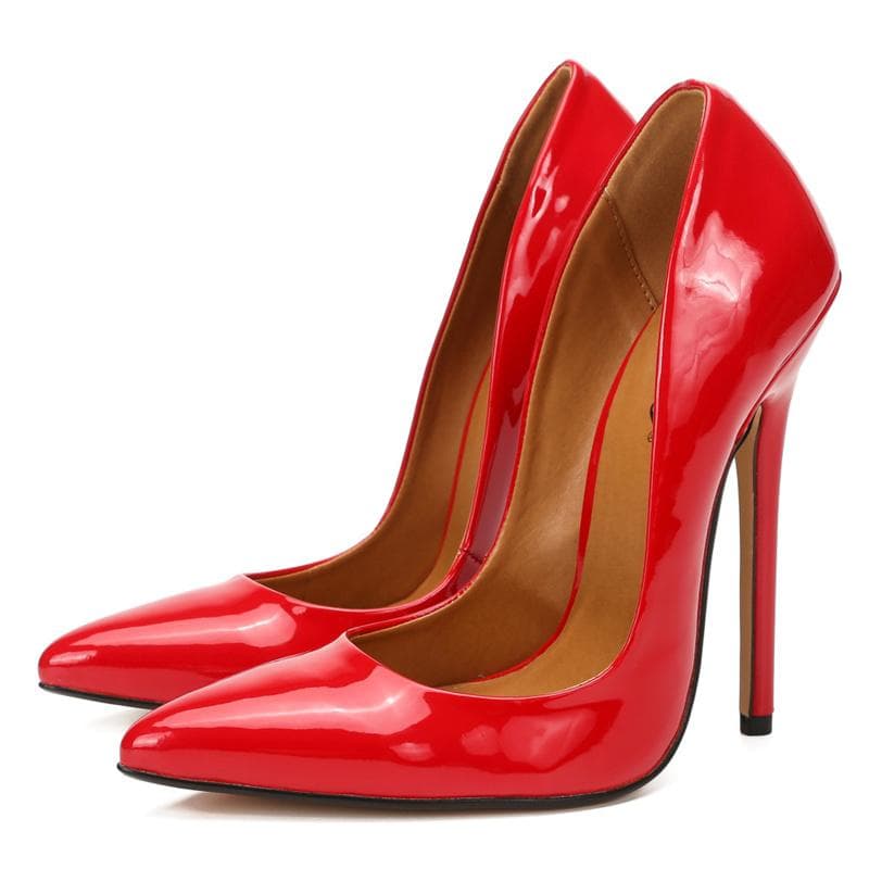 Pluss Størrelse 48 Ekstreme Høyhæler 14cm Sexy Pumps Fetisj Stiletthæler SM Gay Party Drag Queen Nattklubb Cross Dresser Unisex Sko cm