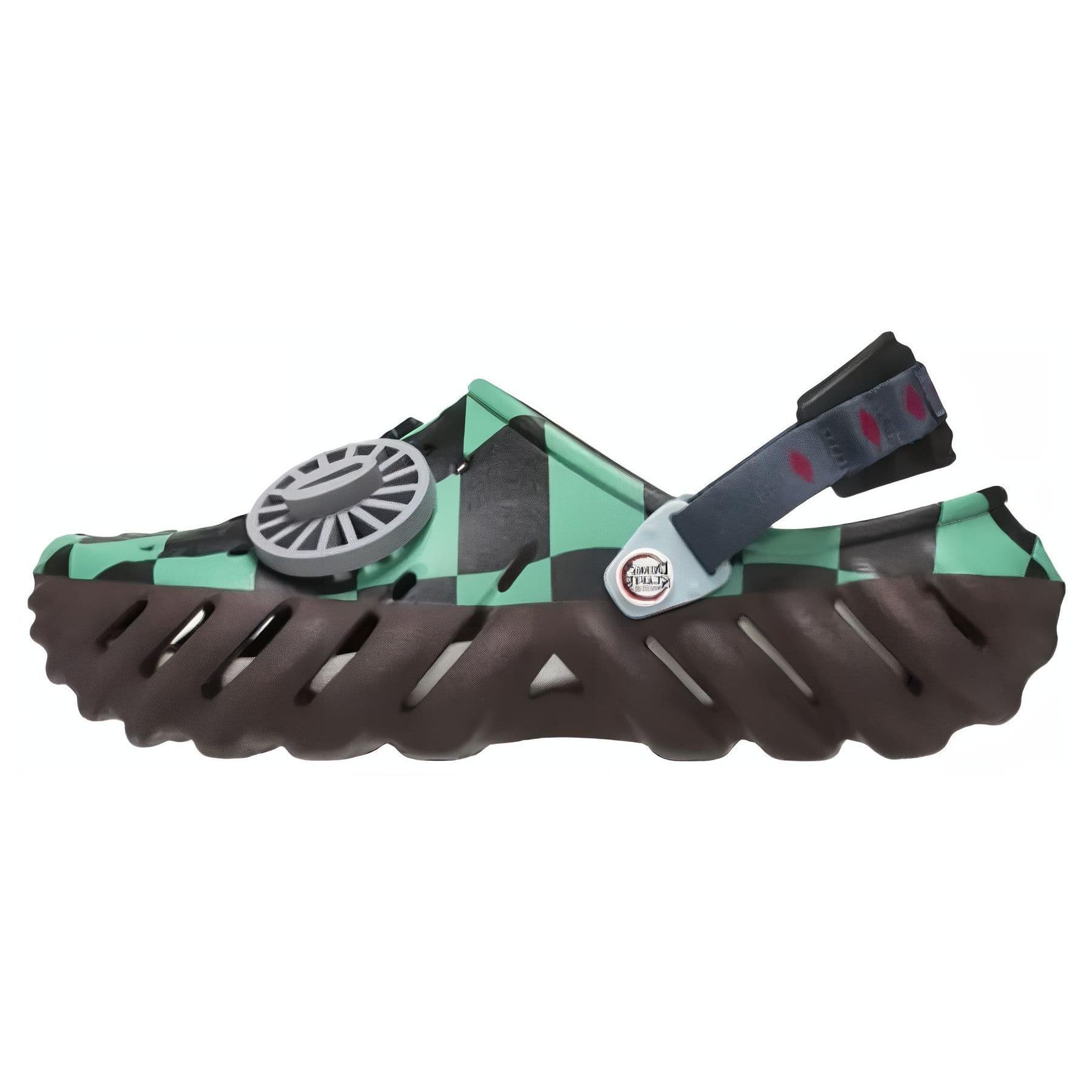 Demon Slayer x Crocs Echo Clog Tanjiro Unisex Sneakers Grønn Brun 209317-2ZH cm