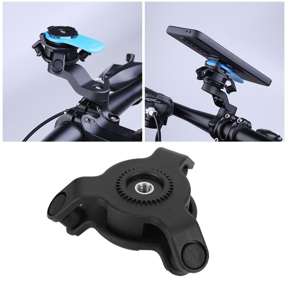 Quad Lock Motorsykkel Sykkel Telefonholder Støtdemper Telefon Brakett Vibrasjonsdemper Selvlåsende Anti-shake for 146A/148A Brakett Blå