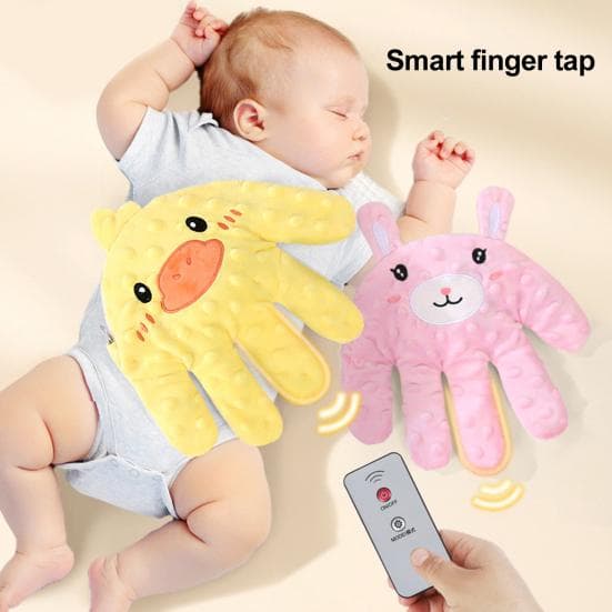 Baby Patter for Søvn Myk Fylling Maternal Trygghetsfølelse Småbarn Håndpute Beroligende Søvn 3 Modus Vekstfølge Klappe Puter cm