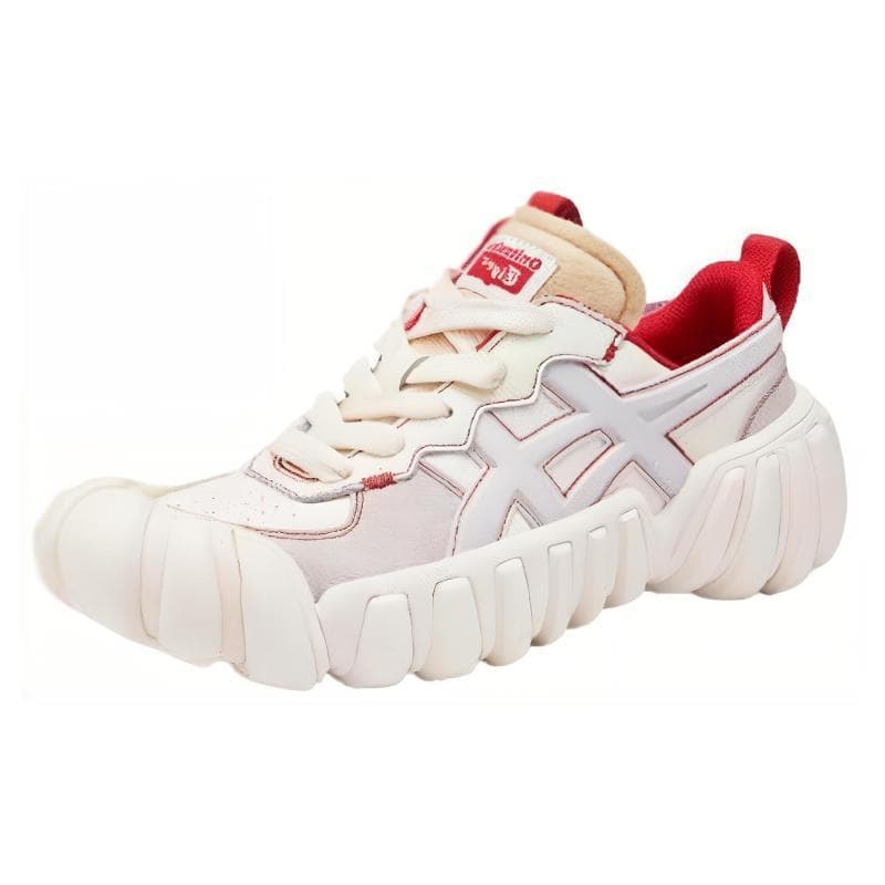 Onitsuka Tiger Dentigre Ls 'White Fiery Red' Joggesko 1183C232-100 cm Hvit