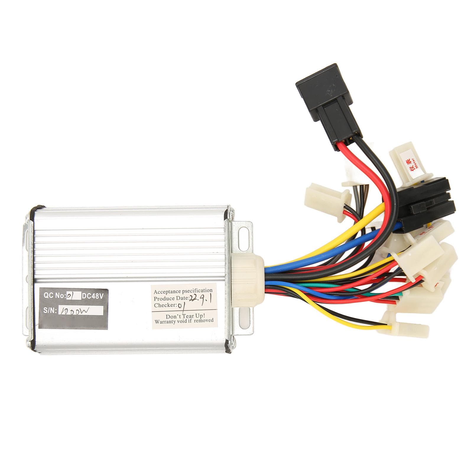 48V 1000W Elektrisk Sykkelmotor Børste Hastighetskontroller Aluminiumslegering Elektrisk Scooter Elektrisk