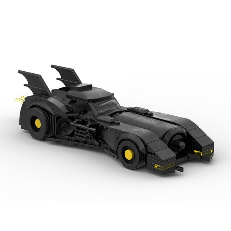 -55820 Byggekloss Kompatibel Med 1989 Batmobil, Puslespill Og Superhelt 8-Rasters Bil
