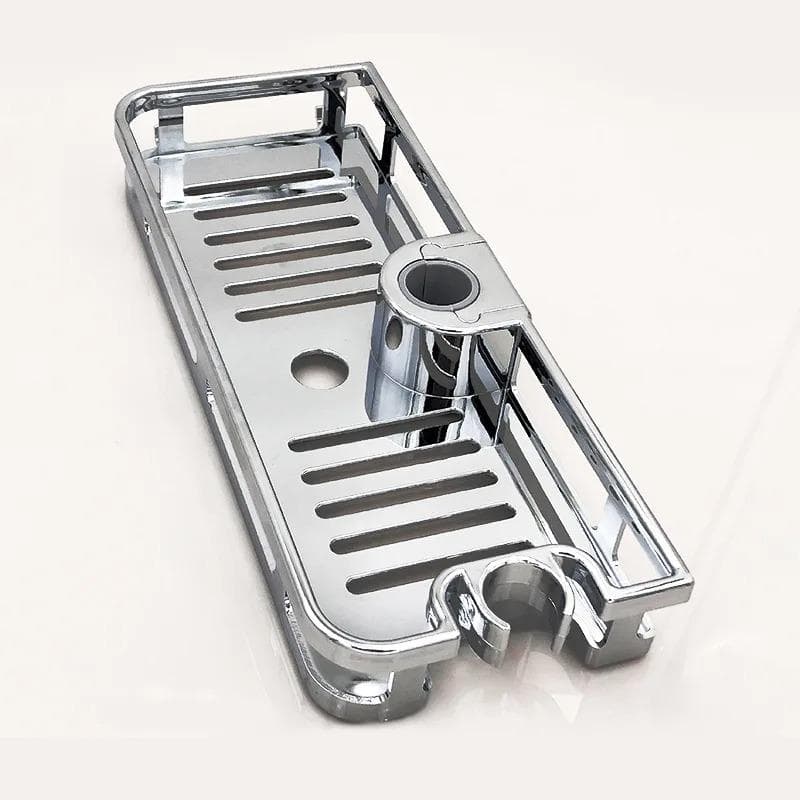 Multifunksjon Home Decor Organizer Baderom Løftestang Avtakbart stativ Ingen boring Såpeholder Dusjhylle Oppbevaringsstativ Skuff