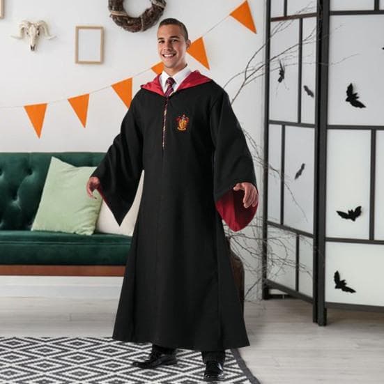 Fantasy Robe Film TV Karakter Serie Mystisk stil Loose Fit Morgenkåpe Halloween Julekostyme Collegetilbehør cm