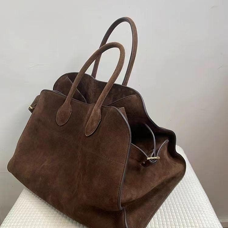 Kvinners skulderveske med stor kapasitet PU-lær retro feminine vesker vesker av høy kvalitet