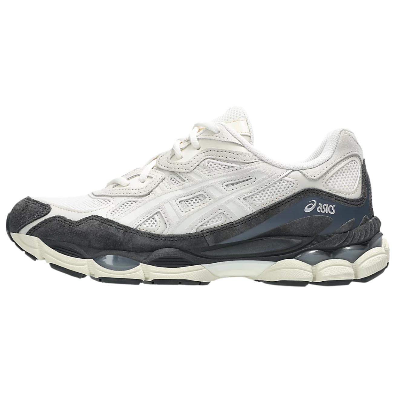 ASICS Gel NYC Hvit Røygrå Sneakers 1203A383-111 cm