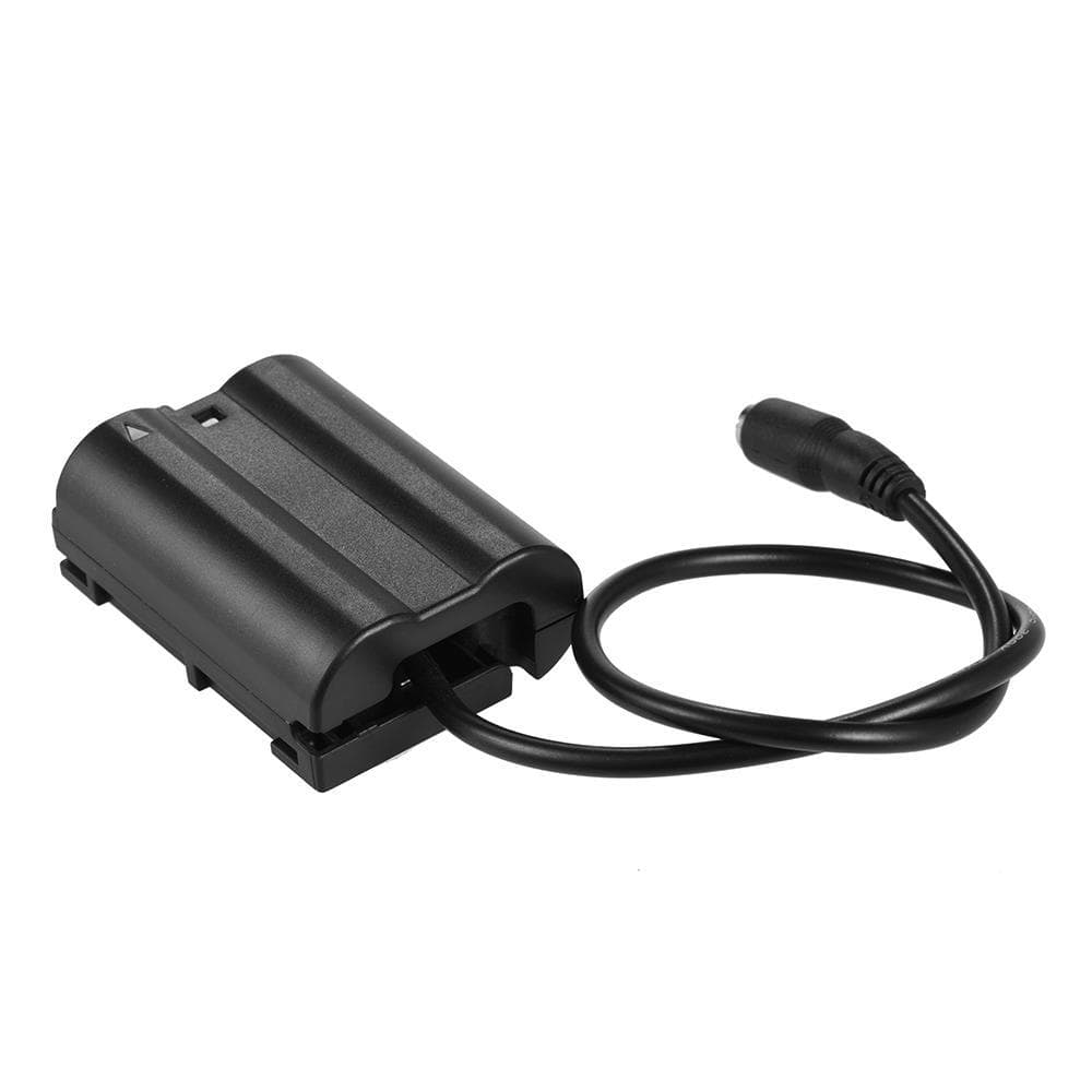 Andoer EN-EL15 Fullt avkodet Dummy batteripakke DC-koblingskontakt for Nikon D7200 D500 D810