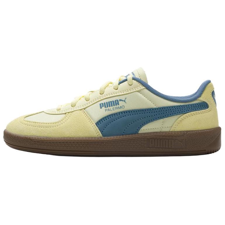 Puma Palermo Pop - Gold Moon Cool Blue Unisex Sneakers Gul 403257-02 cm