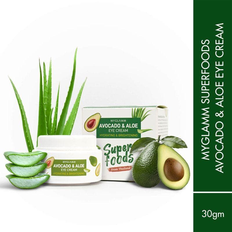 MYGLAMM Superfoods Avokado & Aloe Øyekrem 30g
