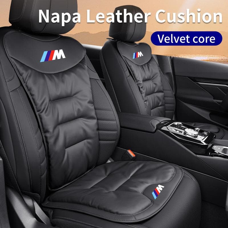 Ny Luksusbil Velur Skinnpute Pustende Baksetepute Trekk BMW Tilbehør For BMW F30 E60 F20 E46 E90 F10 G60 X5