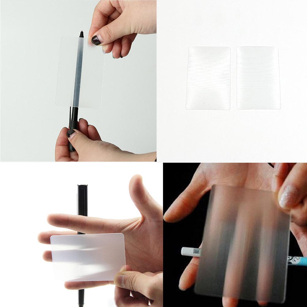 Nyeste nærbilde Magiske rekvisitter Leker Perspektiv Forvrengning Twist Card