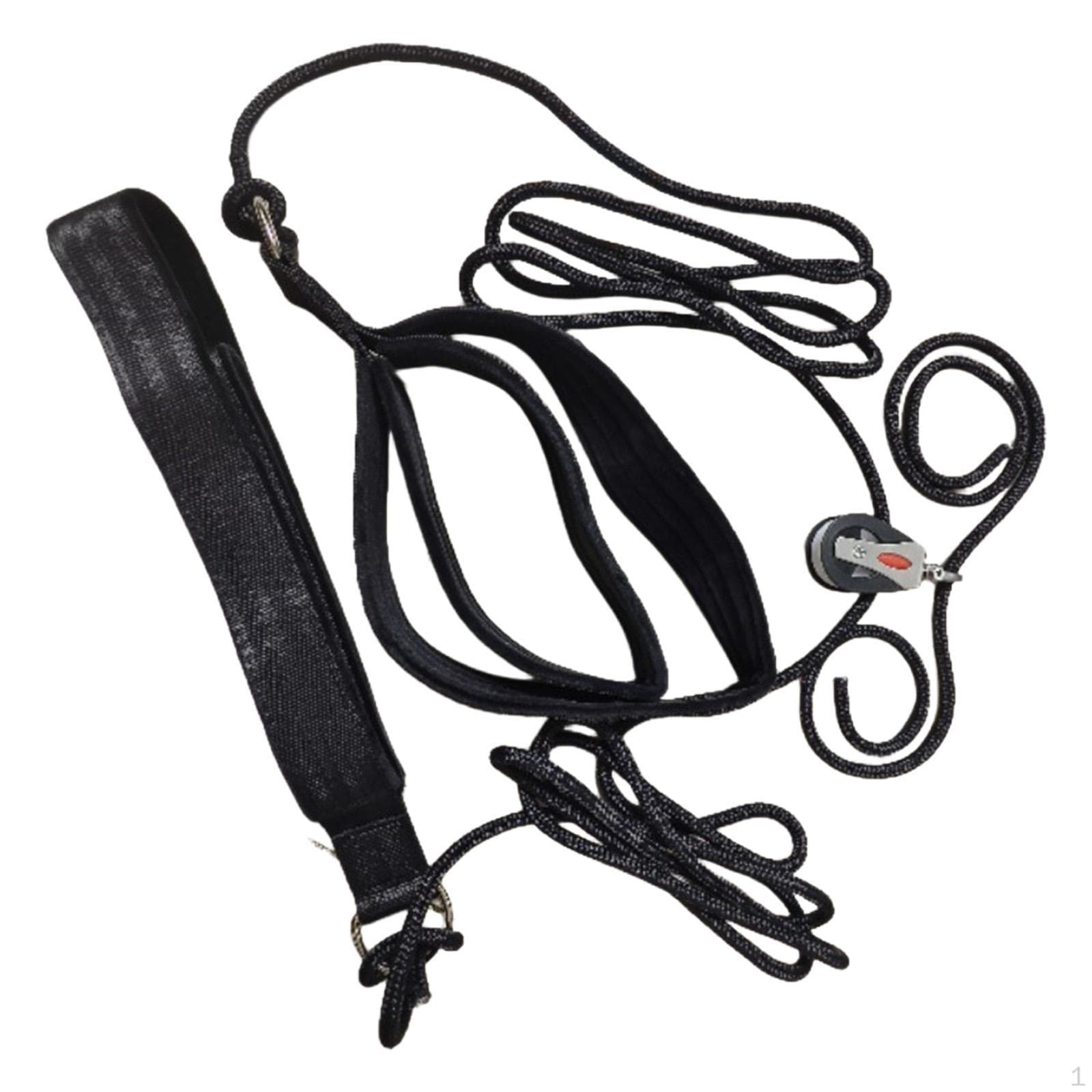 Pilates Reformer trekkstropper 5,2M 1M Dobbeltløkke Stropphåndtak for balanse