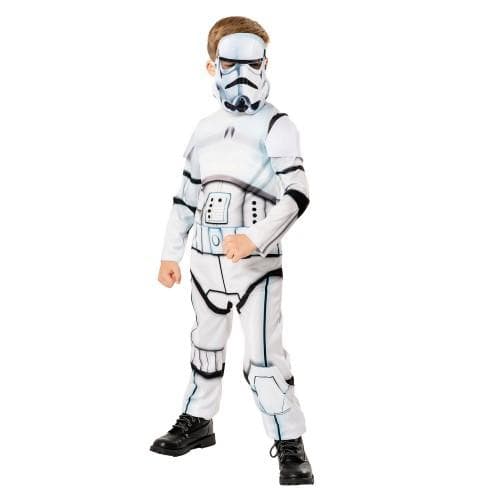 Star Wars Barne-/Barn Grønn Kolleksjon Stormtrooper Kostyme cm Hvit/Svart