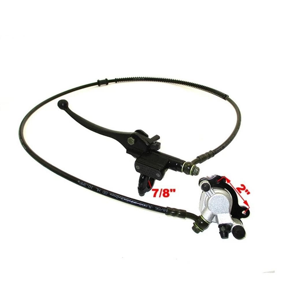 Oppgradert hydraulisk bremsesystem bak for minisykkel DB30 2-takts 47cc 49cc kinesisk lommesykkel