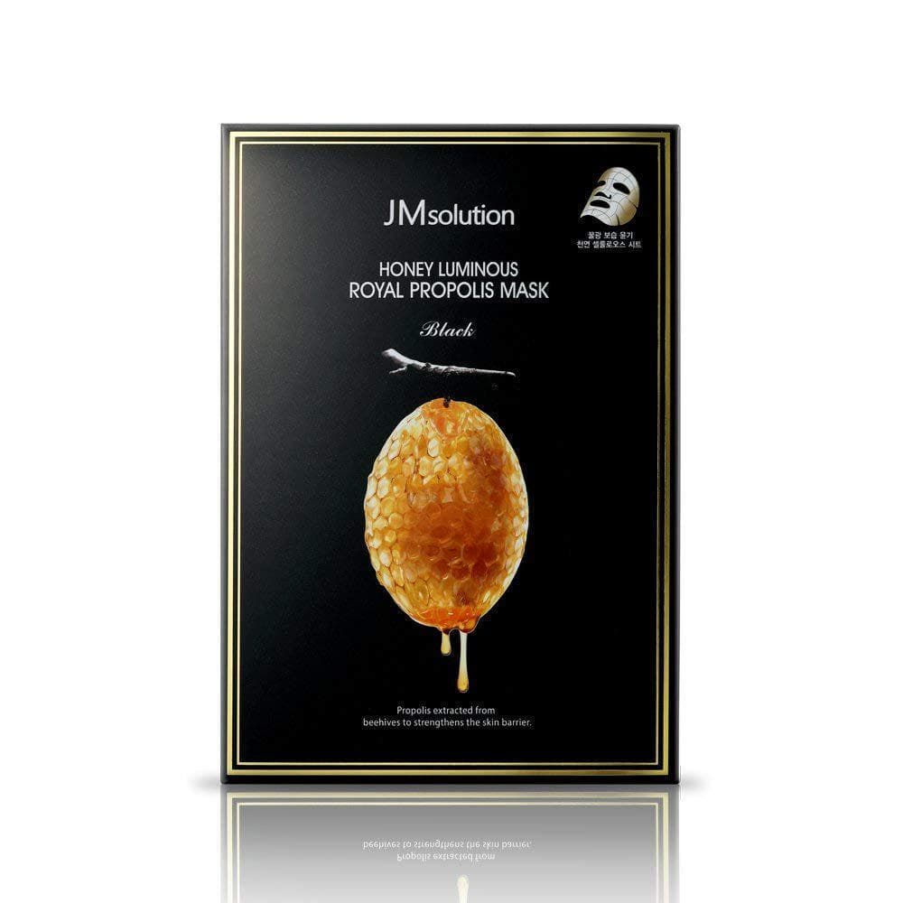 JM Solution Honey Luminous Royal Propolis Mask / Korea ansiktsmaske / 30 ml X 10 STK