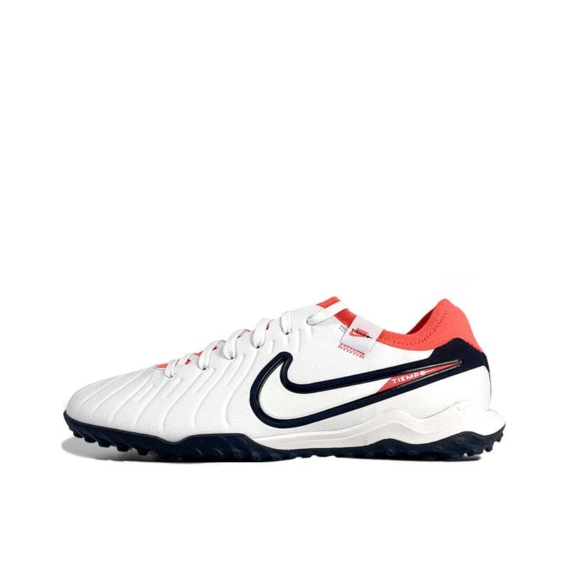 Nike Tiempo Legend 10 Pro TF Ready Pack Unisex Sneakers Hvit Bright-Crimson Svart DV4336-100 cm