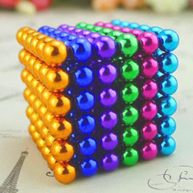 5 mm 216 stk Magic Blocks Neo Cube Magic Toys Nyttårsgave Julegave Magico Cubo Metal